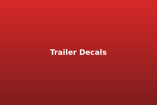 Trailer Decals / Graphics